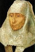 Hans Memling Portrait of an Old Woman oil on canvas